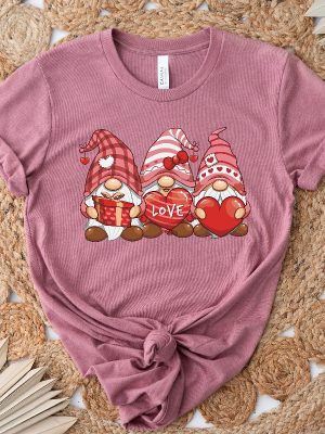 Valentine Day Gnomes Shirt Pilgrim Love Gnome Shirt Valentine Day Shirt Funny Gnomes Shirt Valentine Day Tees Unique revetee 3