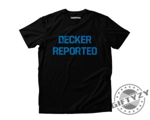 Decker Reported Shirt Detroit Football Hoodie Adult Youth Tshirt Unisex Hoodie Detroit Sweatshirt Trendy Shirt giftyzy 3