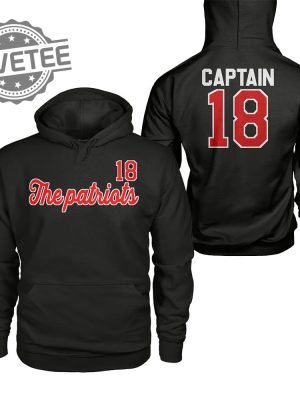 Matthew Slater Patriots Captain 18 Hoodie Matthew Slater Patriots Captain 18 Sweatshirt T Shirt Long Sleeve Shirt Unique revetee 7