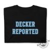 Funny Lions Shirt Decker Reported Sweatshirt For Lions Fan Hoodie Detroit Football Boyfriend Tshirt For Dad Gift For Football Lover Husband Shirt giftyzy 2