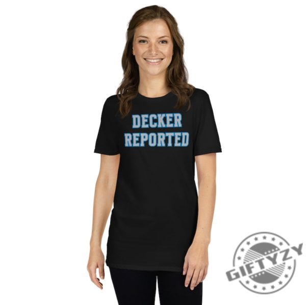Funny Lions Shirt Decker Reported Sweatshirt For Lions Fan Hoodie Detroit Football Boyfriend Tshirt For Dad Gift For Football Lover Husband Shirt giftyzy 6