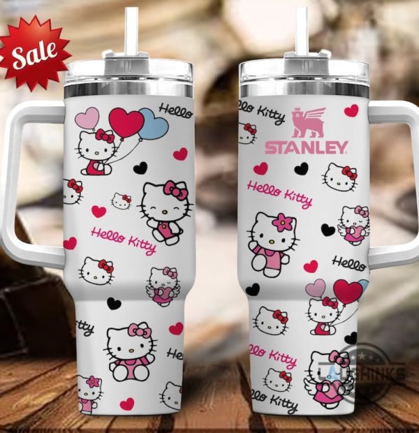 Hello Kitty 40 oz stanley dupes now available! We love custom