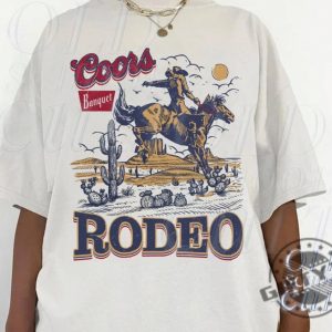 Coors Western Cowboy Shirt Vintage 90S Graphic Western Tshirt Retro Coors Hoodie Rodeo Oversize Cowboy Sweatshirt Wild West Cool Gift giftyzy 4