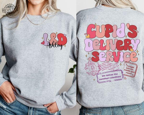 Cupids Delivery Service Shirt Labor And Delivery Nurse Valentine Sweatshirt Nicu Ob Nurse Valentine Gift Valentine Ld Nurse Gift Unique revetee 1