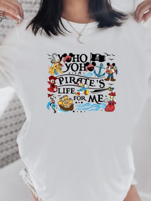 Disney Pirates Life For Me T Shirt Mickey Pirate Yo Ho Yo Ho T Shirt Disney Vacation T Shirt Disney Pirates Of Caribbean T Shirt Unique revetee 2