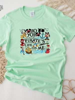 Disney Pirates Life For Me T Shirt Mickey Pirate Yo Ho Yo Ho T Shirt Disney Vacation T Shirt Disney Pirates Of Caribbean T Shirt Unique revetee 3