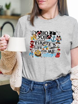 Disney Pirates Life For Me T Shirt Mickey Pirate Yo Ho Yo Ho T Shirt Disney Vacation T Shirt Disney Pirates Of Caribbean T Shirt Unique revetee 5