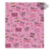 mean girls blanket mean girl throw sherpa fleece blanket valentines day gifts for movie fans galentines gifts for best friend besties sisters pink bedroom decor laughinks 1
