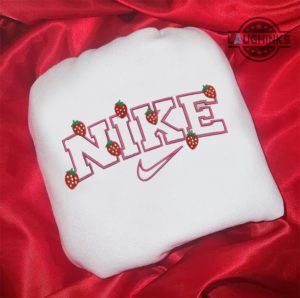 strawberry shortcake sweater sweatshirt tshirt hoodie mens womens embroidered cute strawberry shortcake shirts nike valentines day embroidery gift for her laughinks 1