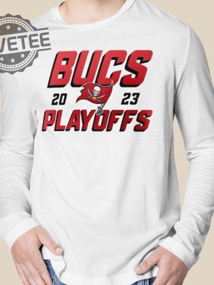 Tampa Bay Buccaneers 2023 Nfl Playoffs Shirt Tampa Bay Buccaneers 2023 Nfl Playoffs Hoodie Sweatshirt Long Sleeve Shirt Unique revetee 3