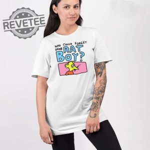 Who Could Forget Dear Rat Boy Shirt Unique Who Could Forget Dear Rat Boy Hoodie Sweatshirt Long Sleeve Shirt revetee 2