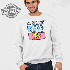 Who Could Forget Dear Rat Boy Shirt Unique Who Could Forget Dear Rat Boy Hoodie Sweatshirt Long Sleeve Shirt revetee 3