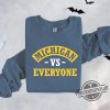 Michigan Vs Everyone Sweatshirt Gift For Him Her Football Shirt Vs Everybody Shirt Michigan Beat Everybody Shirt trendingnowe 3