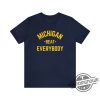 Michigan Beat Everybody Shirt National Championship Tshirt Wolverines University College Football Shirt Go Blue Fathers Day Shirt trendingnowe 3