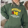 Michigan Champions Rose Bowl 2024 Tshirt Go Blue Fan Spirit Sweatshirt Wolverines Masterpiece Hoodie Collegiate Football Fan Shirt giftyzy 3