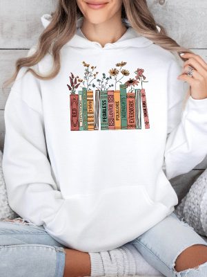 Albums As Books Sweatshirt Trendy Aesthetic For Book Lovers Crewneck Sweater Folk Music Hoodie Country Music Hoodie Rock Music Sweater Unique revetee 2