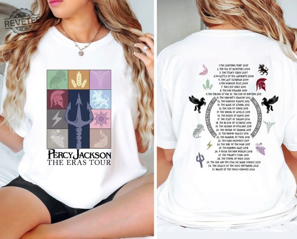 Percy Jackson Camp Half Blood And The Olympians Eras Tour Sweatshirt Lighting Thief Bookish Shirt Tv Series Novel Gift Shirt Fantasy Tee Unique revetee 3