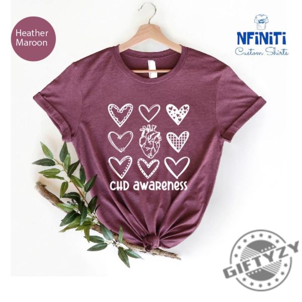 Chd Awareness Shirt Anatomical Heart Shirt For Warrior Heart Disease Month Awareness Tshirt Cardiology Hoodie Heart Patient Sweatshirt Chd Shirt giftyzy 5
