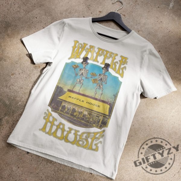 Waffle House Grateful Dead Lot Shirt giftyzy 1