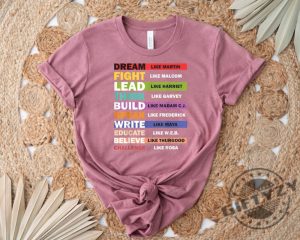 Black History Month Shirt Dream Like Martin Tshirt Juneteenth Hoodie Black Lives Matter Sweatshirt Black Pride Human Rights Equality Shirt giftyzy 3