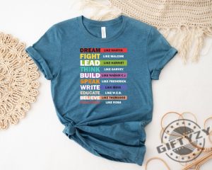 Black History Month Shirt Dream Like Martin Tshirt Juneteenth Hoodie Black Lives Matter Sweatshirt Black Pride Human Rights Equality Shirt giftyzy 5