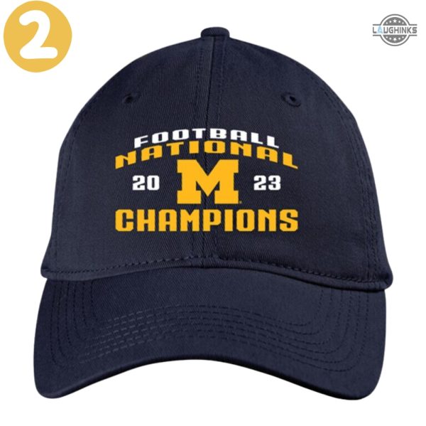 u of m national championship hat university of michigan wolverines classic embroidered baseball cap michigan football national championships vintage dad hats laughinks 2