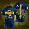Michigan Football 2024 CFP National Championship Shirt 1