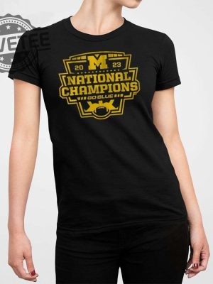 Michigan Football 2023 National Champions Logo Shirt Unique Michigan Football 2023 National Champions Logo Hoodie revetee 3