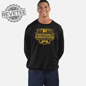 Michigan Football 2023 National Champions Logo Shirt Unique Michigan Football 2023 National Champions Logo Hoodie revetee 4