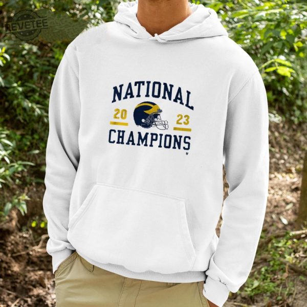 Michigan Football National Champs Helmet 2023 Shirt Unique Michigan Football National Champs Helmet 2023 Hoodie revetee 3