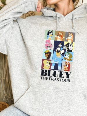 Bluey Eras Tour Shirt Bluey Family Shirt Bluey Cartoon Shirt Bluey Birthday Party Shirt Bluey Heeler Shirt Eras Tour Bluey Unique revetee 5 1