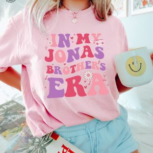 In My Jonas Brothers Era Jonas Brothers Shirt Jonas Brother Merch Five Albums One Night Tour Shirt Joe Jonas Sweatshirt Unique revetee 3 1