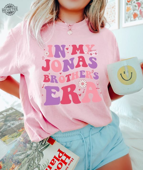 In My Jonas Brothers Era Jonas Brothers Shirt Jonas Brother Merch Five Albums One Night Tour Shirt Joe Jonas Sweatshirt Unique revetee 3 1