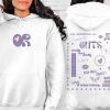 Olivia Rodrigo Guts Sweatshirt Guts World Tour Sweatshirt Guts Hoodie Olivia Rodrigo Hoodie Guts Tracklist Olivia Rodrigo Concert Gift Unique revetee 1