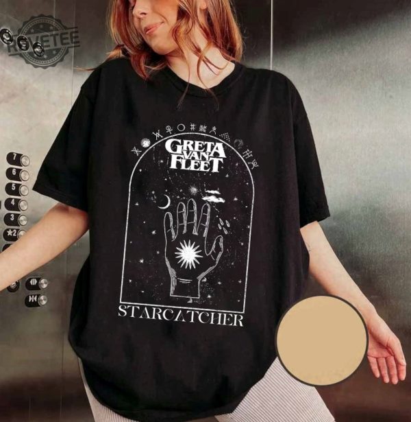 Greta Van 90S Shirtdream In Gold Tour Rock Band Shirt Dream In Gold 2023 Shirt Greta Van Fleet Concert Gift For Men Women Shirt Unique revetee 1