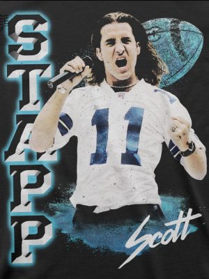 Scott Stapp Dallas Cowboys Thanksgiving Day Performance 90S Football Shirt Unique revetee 2