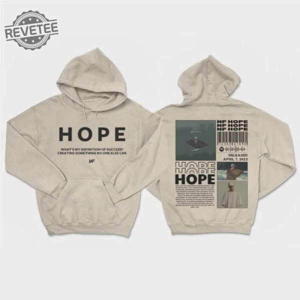 Vintage Hope Tour 2023 Merch Nf Hope Tour Shirt Nf Hope Tour 2023 Shirt Rapper Nf Fan Shirt Nf Unique Logo Design Unisex Hoodie Unique revetee 2