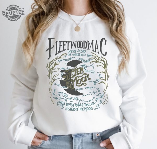 Vintage Fleetwood Mac Sweatshirt Sisters Of The Moon Sweatshirt Fleetwood Mac Sweatshirt Vintage Crewneck Sweatshirt Valentines Day Gift Unique revetee 2