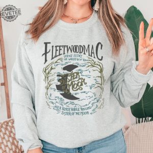 Vintage Fleetwood Mac Sweatshirt Sisters Of The Moon Sweatshirt Fleetwood Mac Sweatshirt Vintage Crewneck Sweatshirt Valentines Day Gift Unique revetee 5