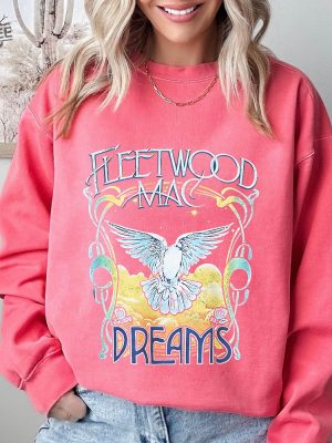 Retro Fleetwood Mac Shirt Stevie Nicks Sweatshirt Vintage Rock Band Clothing Fleetwood Mac Sweatshirt Vintage Crewneck Sweatshirt Unique revetee 4