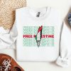 Free Palestine Gaza Sweatshirt Palestine Hoodie Activist Sweat Human Rights Sweater Palestine Sweatshirt Palestine Watermelon Sweatshirt Unique revetee 1