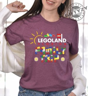 Legoland Family Trip Personalized Shirt Legoland Group Hoodie Legoland Family Vacation Sweatshirt Block Building Gifts For Boys Tshirt Birthday Shirt giftyzy 5