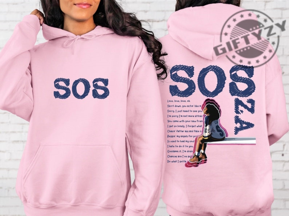 Sza Shirt Womens Music Tshirt Streetwear Fashion Music Lover Hoodie Sos Sweatshirt Sza Kill Bill Gift