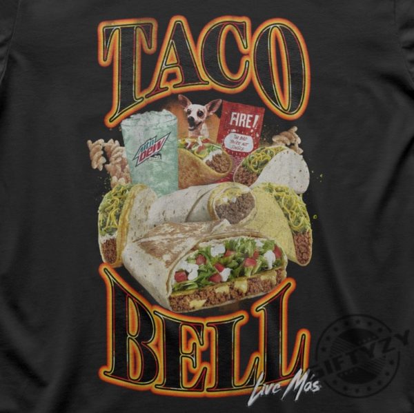 Taco Bell 90S Bootleg Shirt giftyzy 2