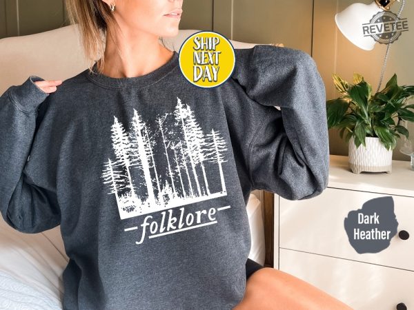 Folklore Sweatshirt Folklore Sweater Folklore Hoodie Folklore Shirt Folklore Sweat Women Clothing Women Outfit Gift For Her Taylor Swift Merch Unique revetee 2