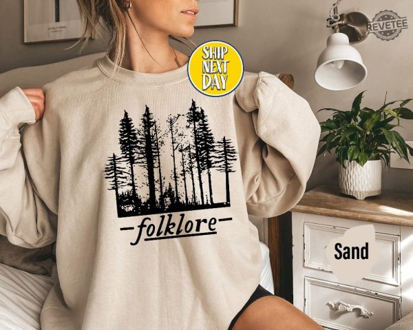 Folklore Sweatshirt Folklore Sweater Folklore Hoodie Folklore Shirt Folklore Sweat Women Clothing Women Outfit Gift For Her Taylor Swift Merch Unique revetee 3