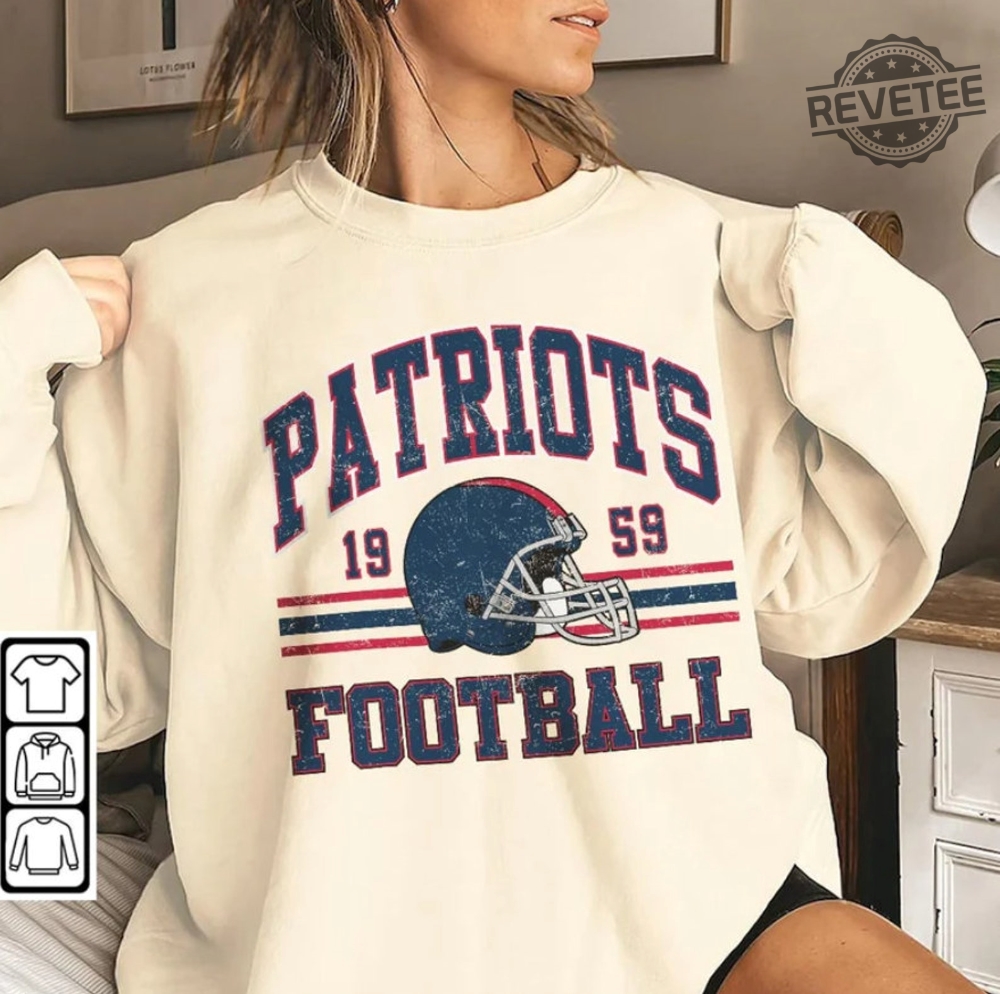 Vintage patriots crewneck new arrivals