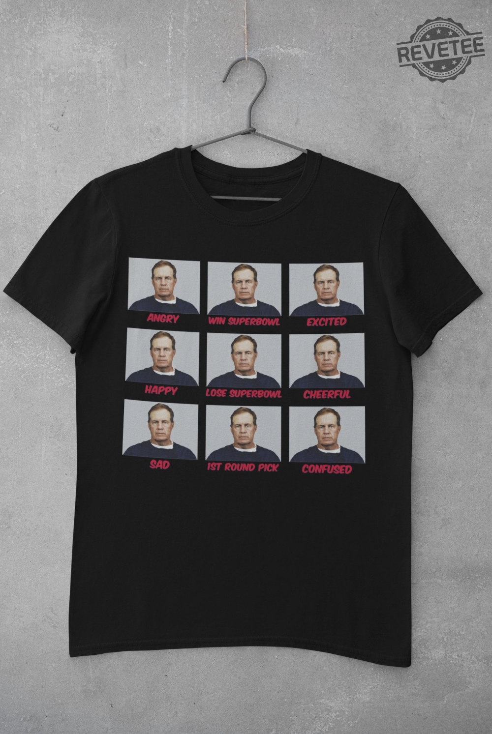 New England Patriots Funny Bill Belichick Face Shirt Unique Bill Belichick Sweatshirt Belichick Sweatshirt Hoodie And More