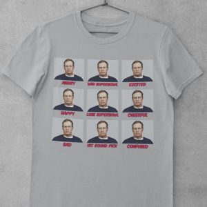 New England Patriots Funny Bill Belichick Face Shirt Unique Bill Belichick Sweatshirt Belichick Sweatshirt Hoodie And More revetee 3