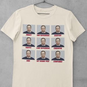 New England Patriots Funny Bill Belichick Face Shirt Unique Bill Belichick Sweatshirt Belichick Sweatshirt Hoodie And More revetee 5